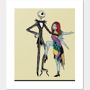 The Nightmare Before Christmas x Fleetwood Mac Posters and Art